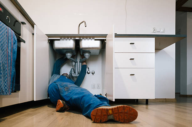 Professional Drain Cleaning technician working in Sadieville, KY